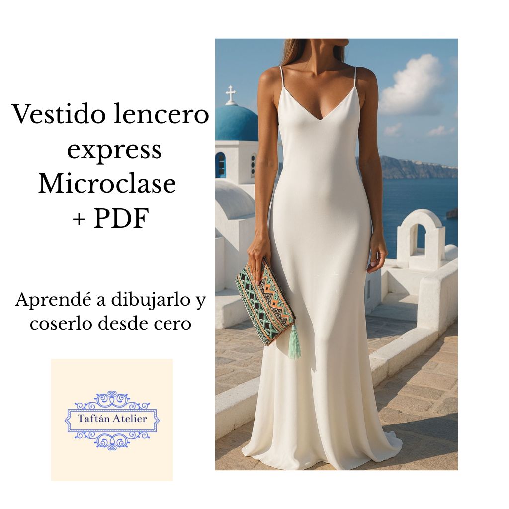 Vestido lencero express | Taftan Atelier